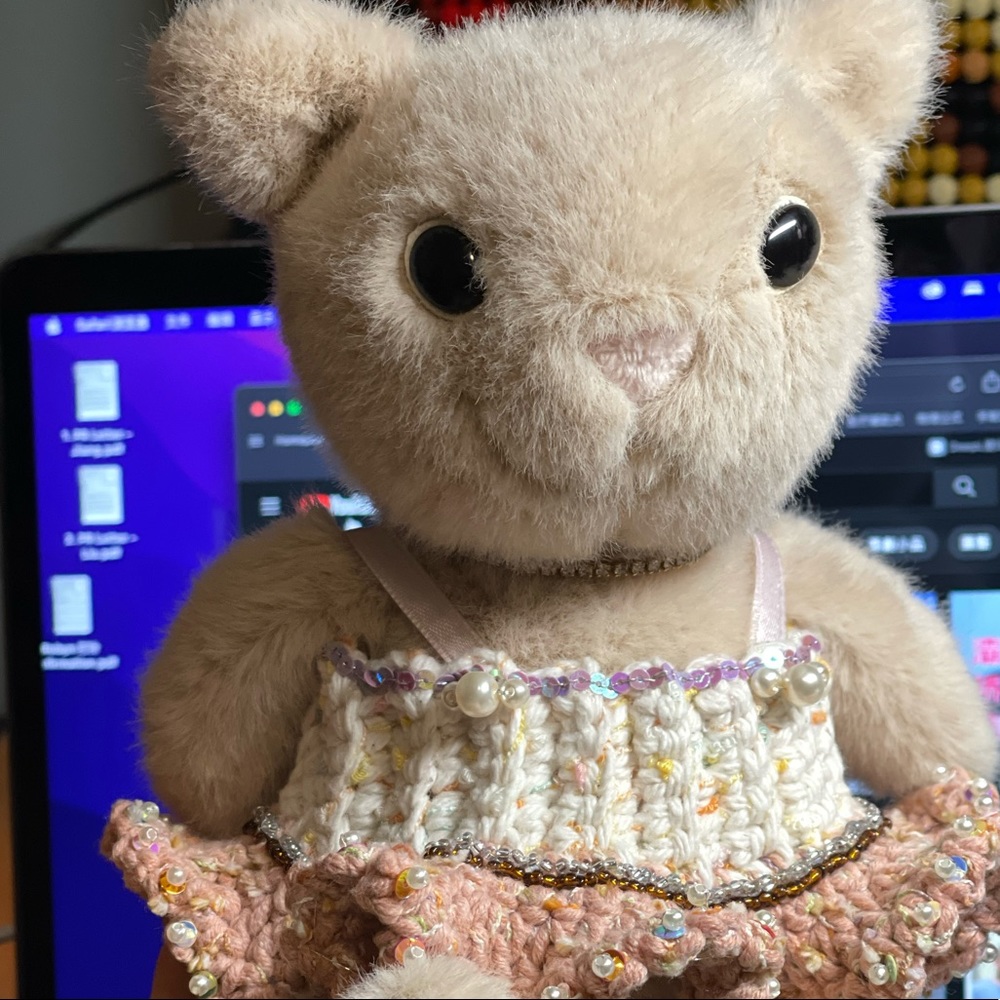 Handmade Jellycat costumes (with toy, sold together)